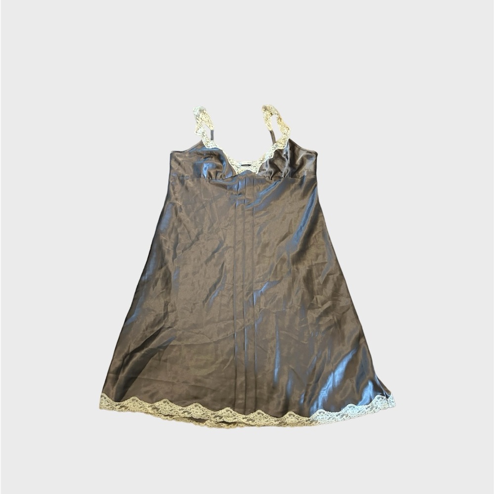 Vintage Victorias Secret Satin Mini Slip Dress